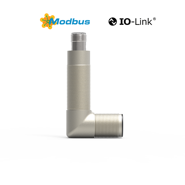 Precision production line Used M12 Screw Port Right Angle IP67 13.56Mhz HF RFID Reader 