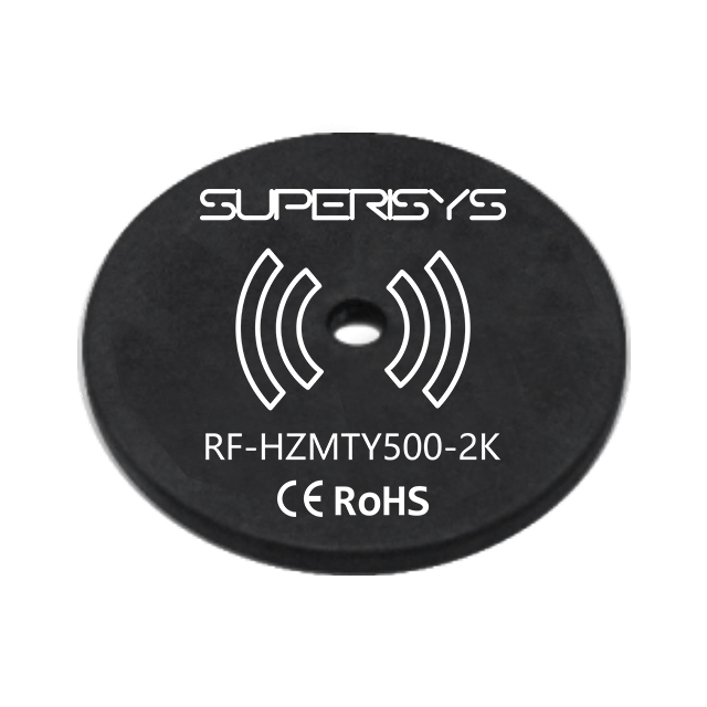 Transpondeur haute fr&eacute;quence industriel d'&eacute;tiquette de RFID d'&agrave; haute fr&eacute;quence de longue port&eacute;e de 120MM