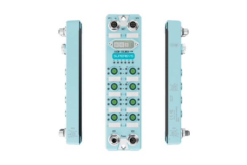  IP68 8 Ports IO LINK Master Communication Module 