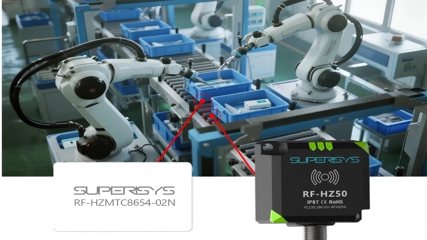 Superisys High-frequency RFID Reader RF-HZ50L: Driving The Intelligent Transformation of Motor Bearing Production Line, Improving Both Efficiency And Quality!