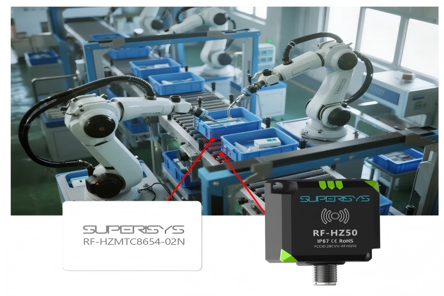 Superisys High-frequency RFID Reader RF-HZ50L: Driving The Intelligent Transformation of Motor Bearing Production Line, Improving Both Efficiency And Quality!