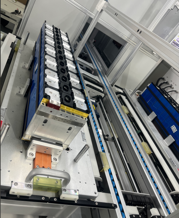 Square Aluminum Casing Battery Assembly Line