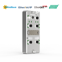 منافذ IP67 2 لبوابة RFID لبروتوكولات Profinet Ethernet EtherCat Modbus TCP