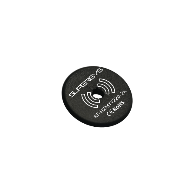22mm Circular Industrial HF RFID Tag High Frequency RFID Transponder