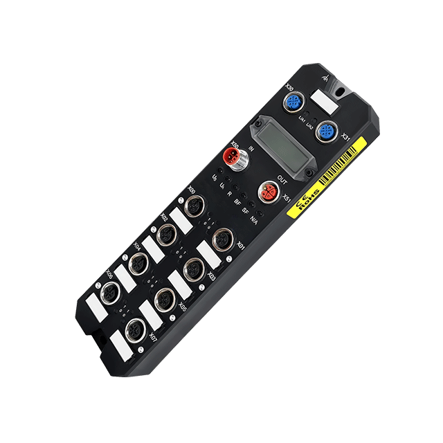 Network IO LINK Communication 8 Port Series EtherCat Protocol 