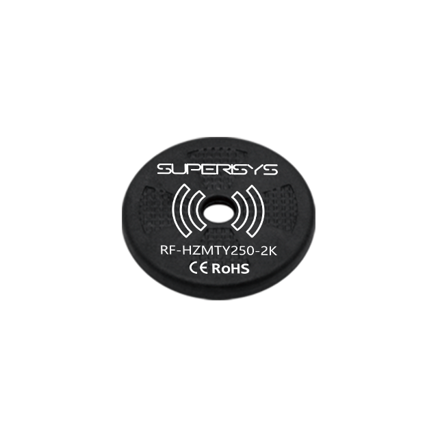 Circular Hard 13.56MHz Industrial HF RFID Tag High Frequency RFID Transponder