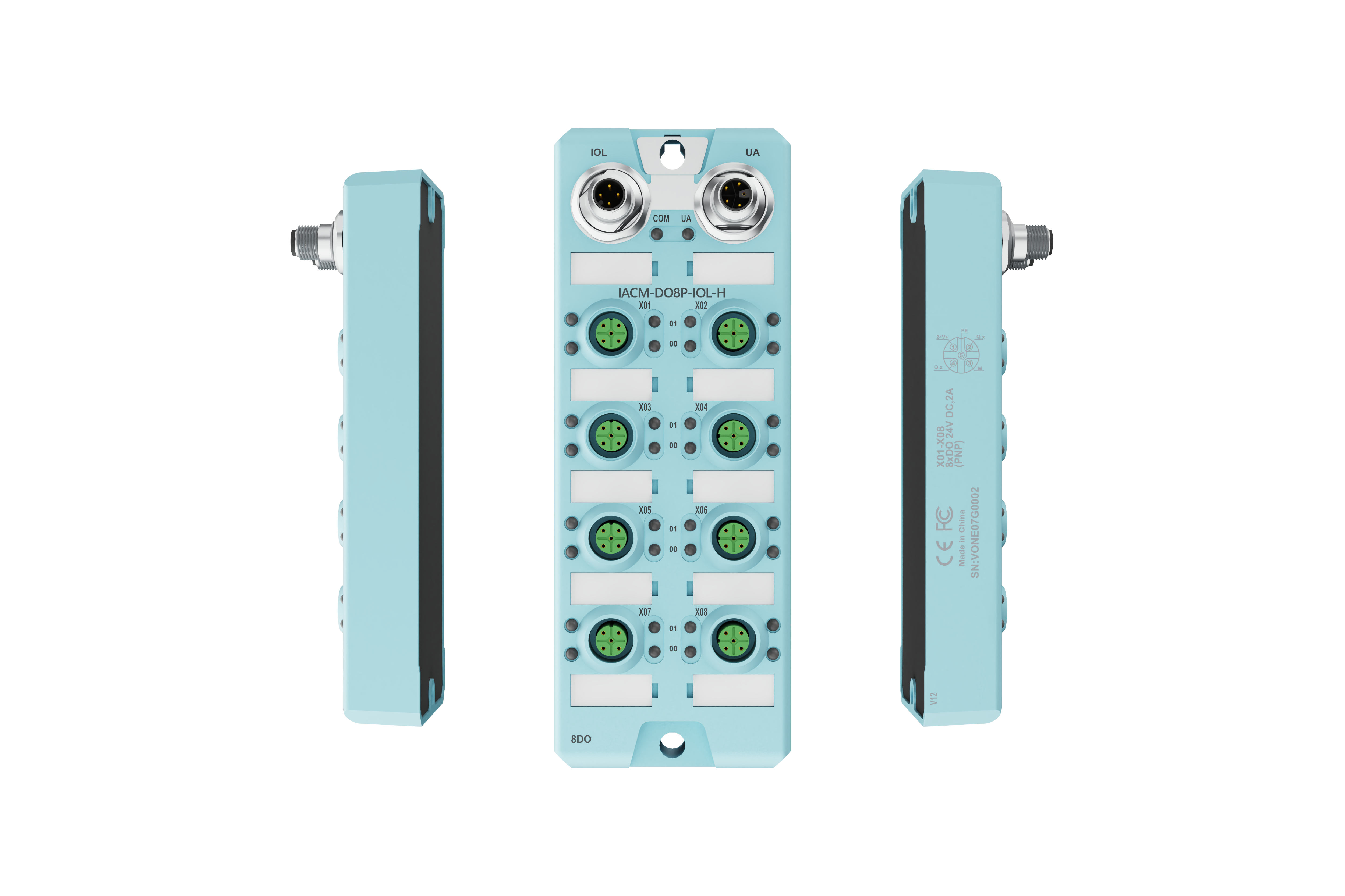 8-channel output IO Link Slave Module