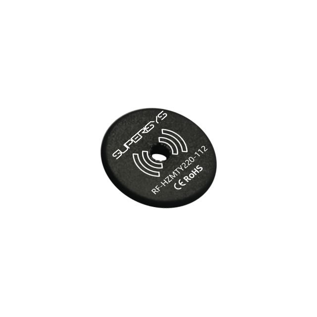 22mm Circular Industrial HF RFID Tag High Frequency RFID Transponder