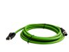 PVC with M12D male straight head IO Link cable 