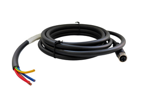 PVC M12T Male Straight End Power Cable IO Link Wire