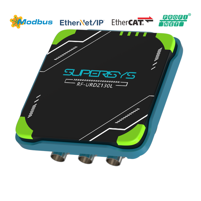 3m sensing range Square Integrated Compact UHF RFID Reader 