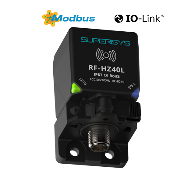 0-10cm Read Distance M12 Screw Installation13.56MHz HF RFID Reader 