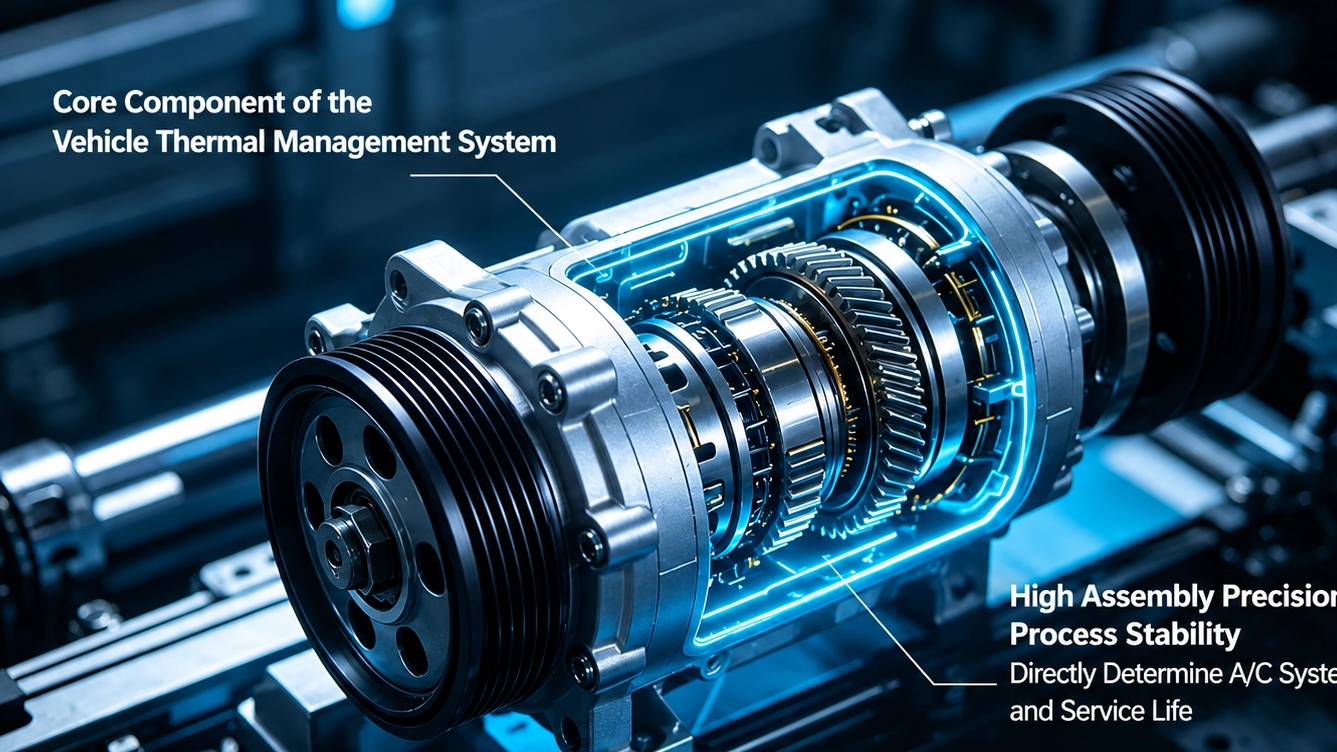 Superisys HF RFID Enables Full-Process Data Traceability in Automotive Compressor Production